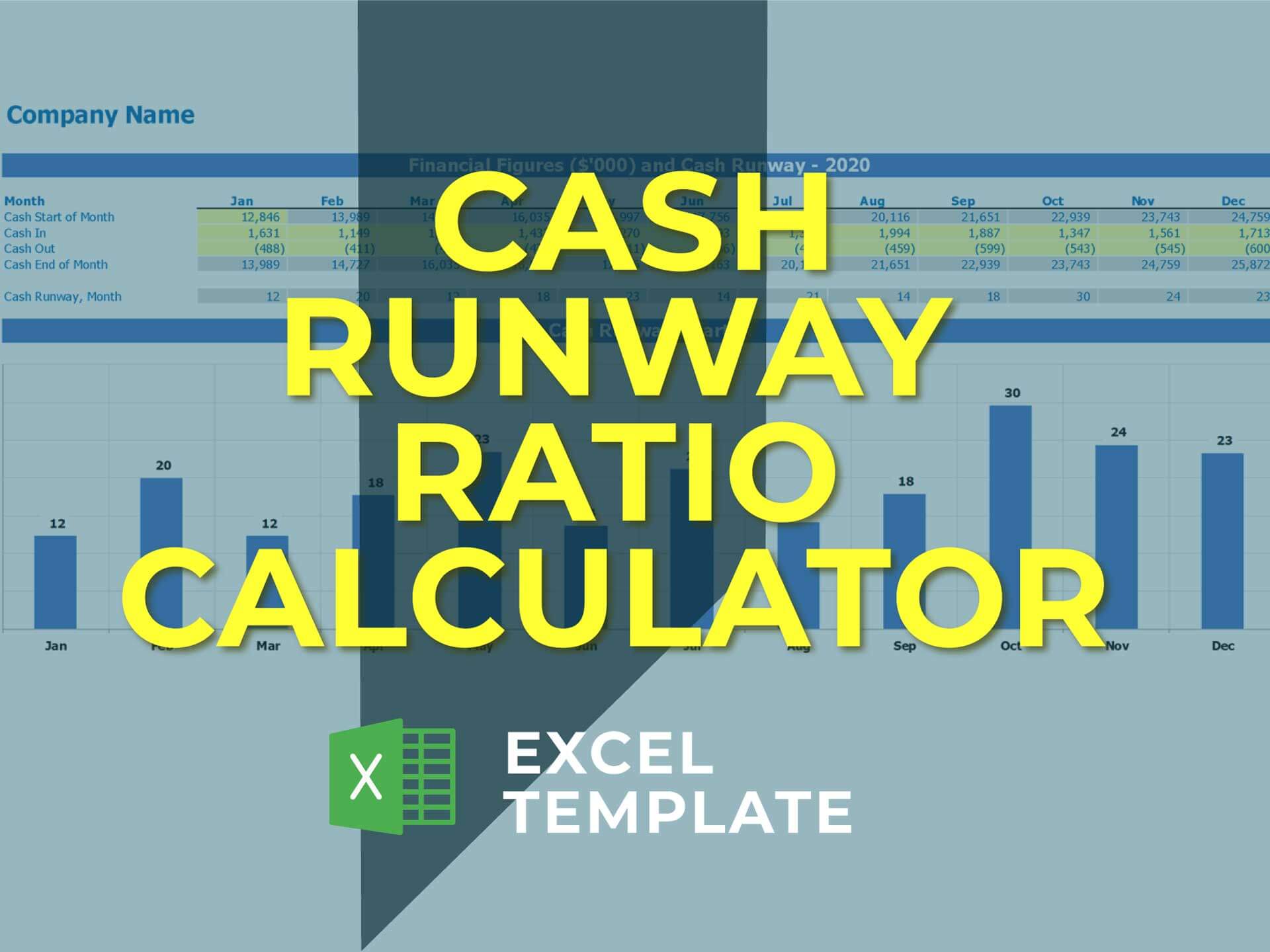 Cash Runway Ratio Calculator