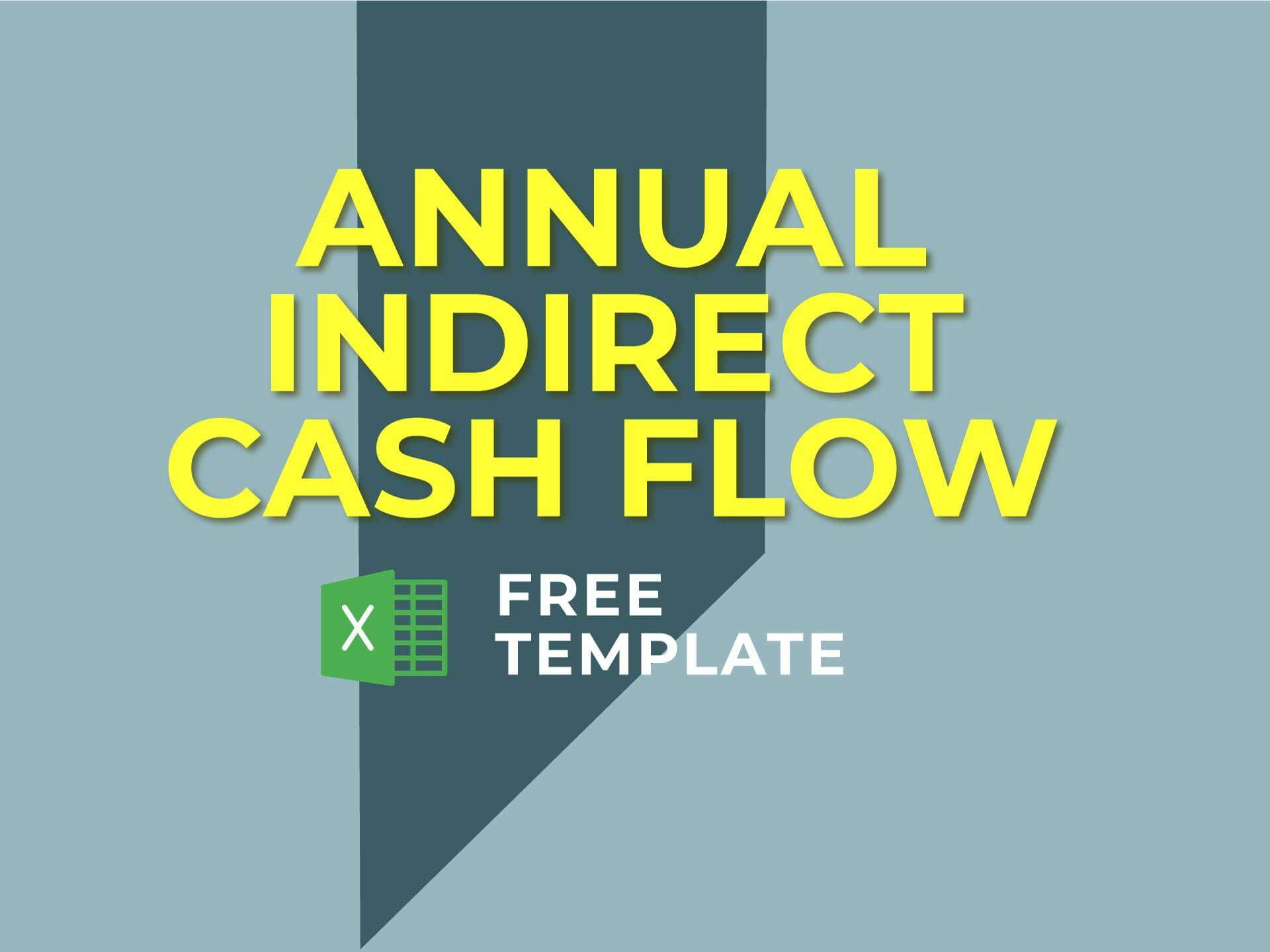 Annual Indirect Cash Flow Statement