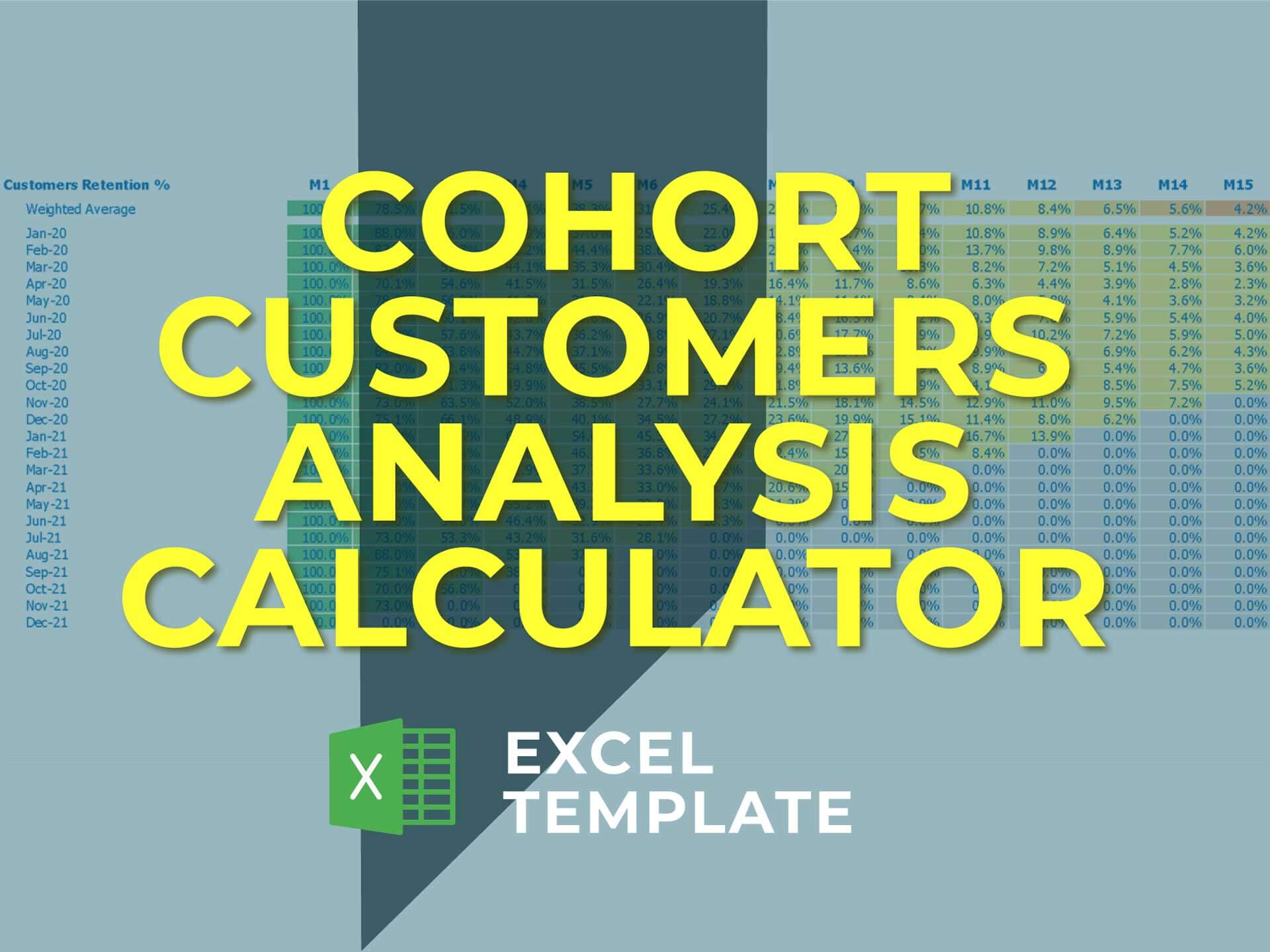 Cohort Customers Analysis Calculator