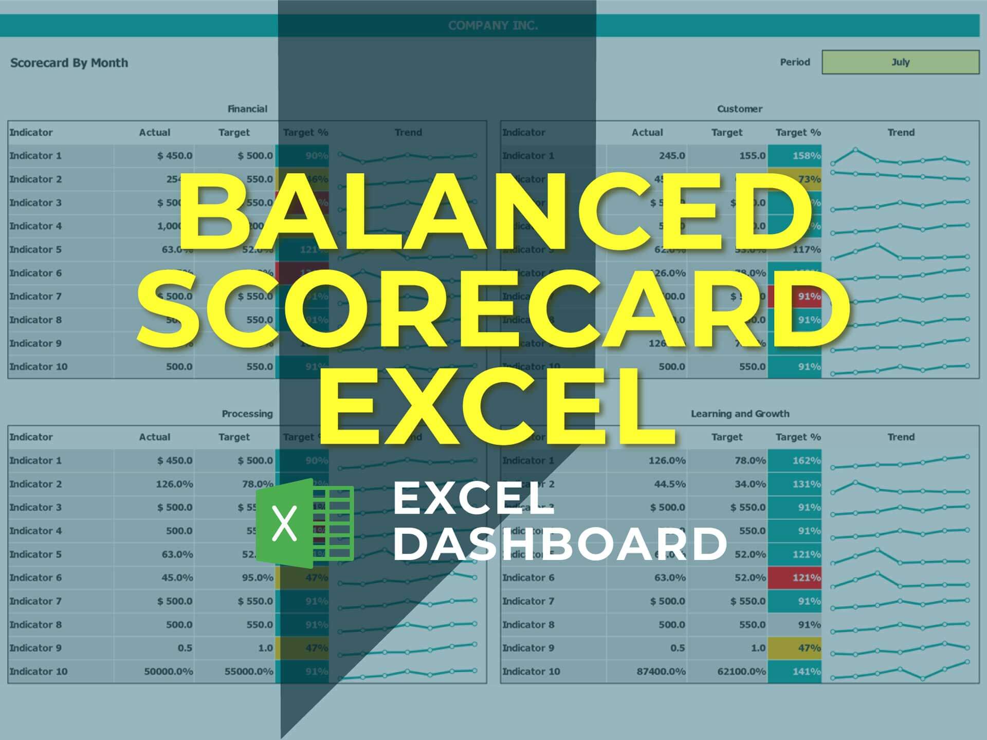 Scorecard Excel Template