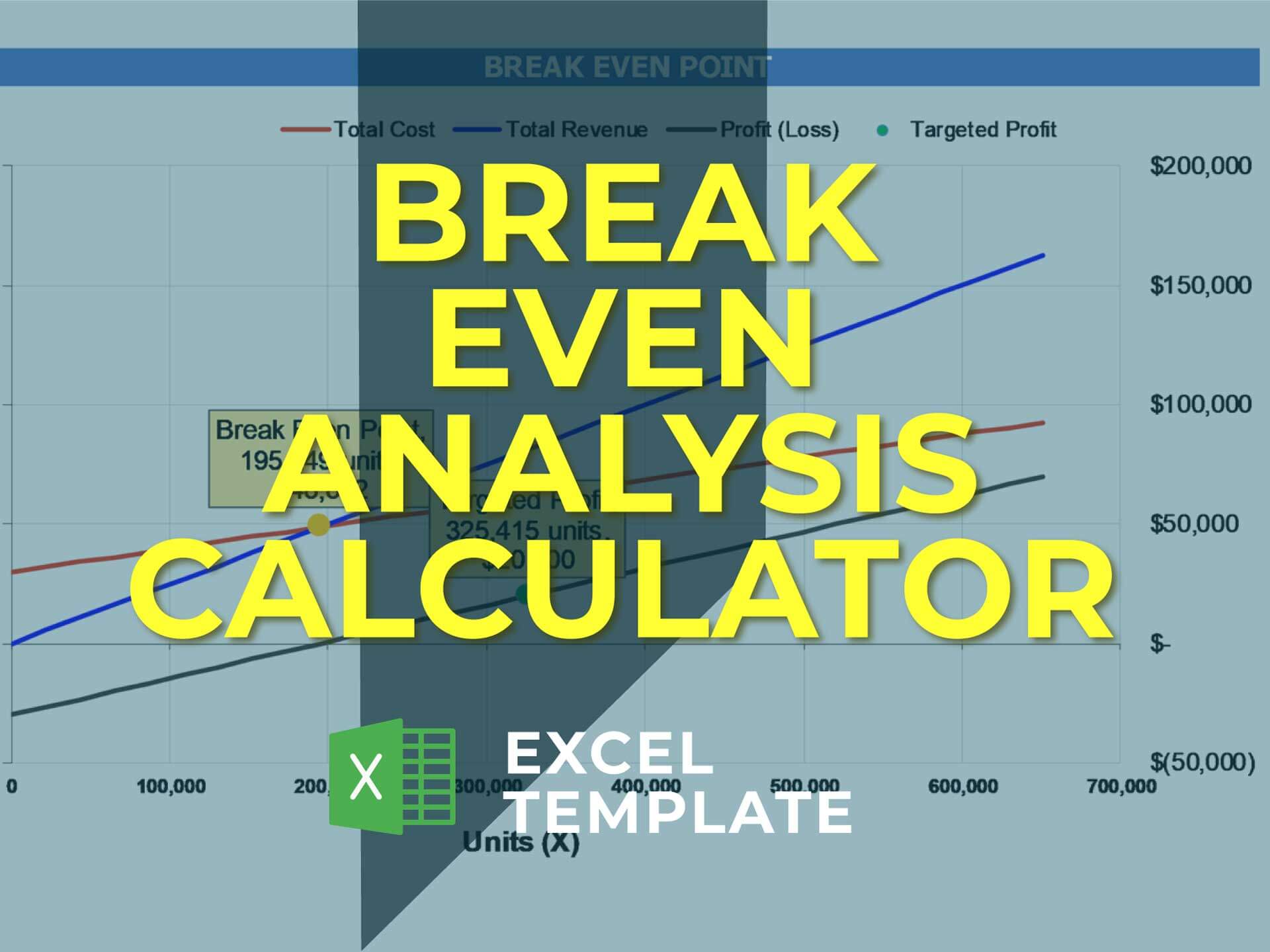 Break Even Analysis Calculator