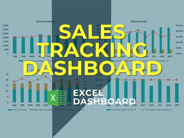 Sales Dashboard Excel Template